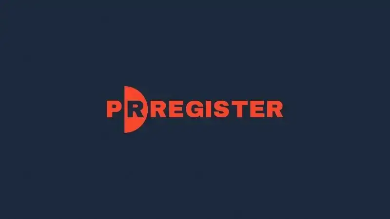 PRregister Logo