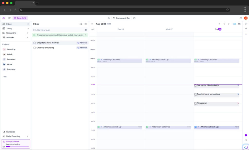 The 9 best AI scheduling Tools in 2025 5 Ai Scheduling Akiflow
